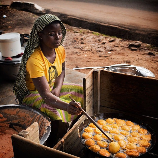 Akara, Roasted Corn and the Power of Choice